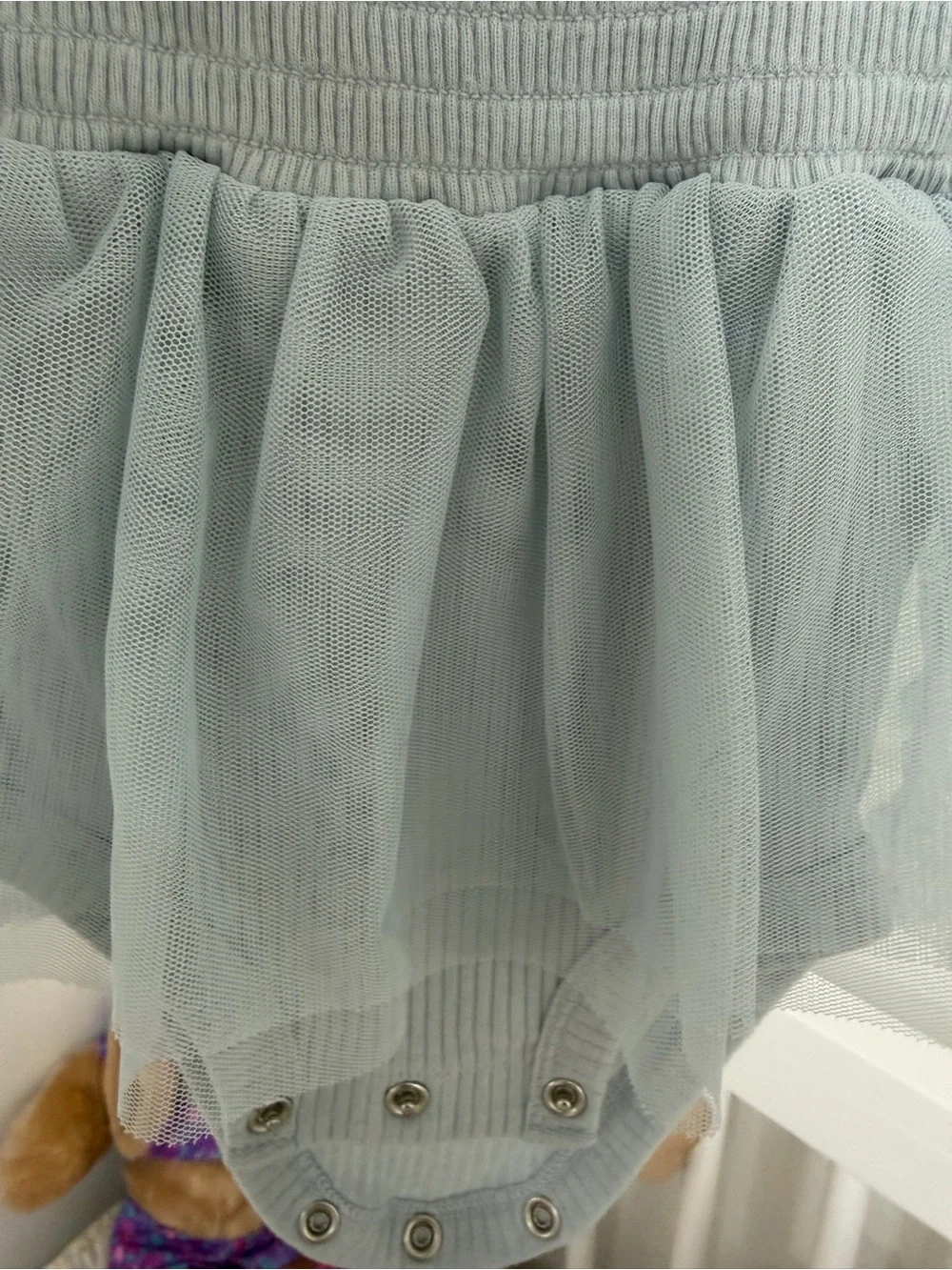 Yellow Sunflower Baby Dress Onesie and Blue Ballerina Dress Set